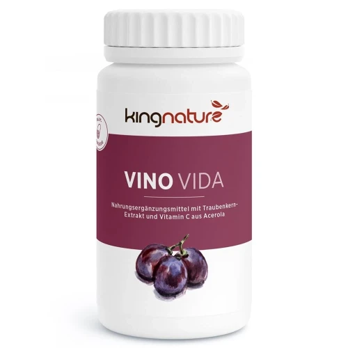 KINGNATURE Vino Vida Kapseln 305 mg Ds 90 Stk