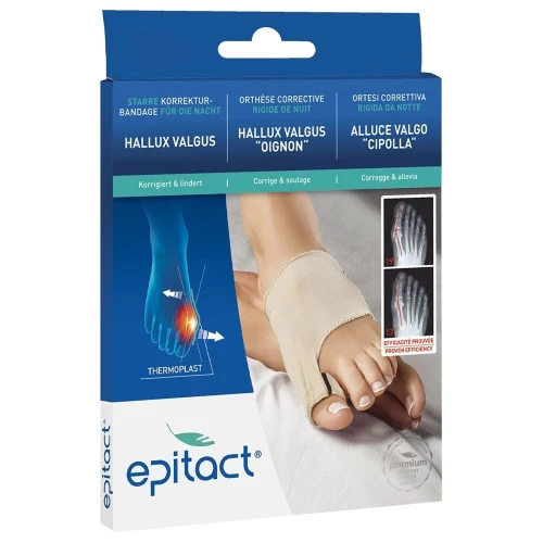 EPITACT starre KorrBand Hallux NACHT M 21.5-23cm