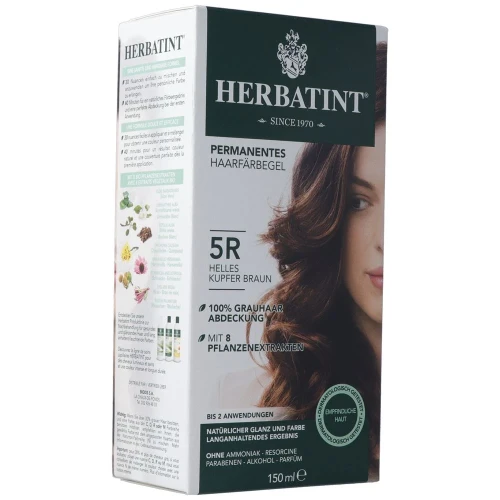 HERBATINT Haarfärbegel 5R Hel Kupf Kast (#) 150 ml