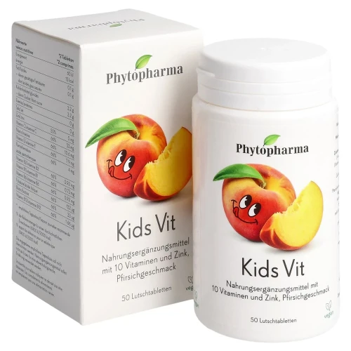 PHYTOPHARMA Kids Vit Lutschtabl 10 Vit&Zink 50 Stk