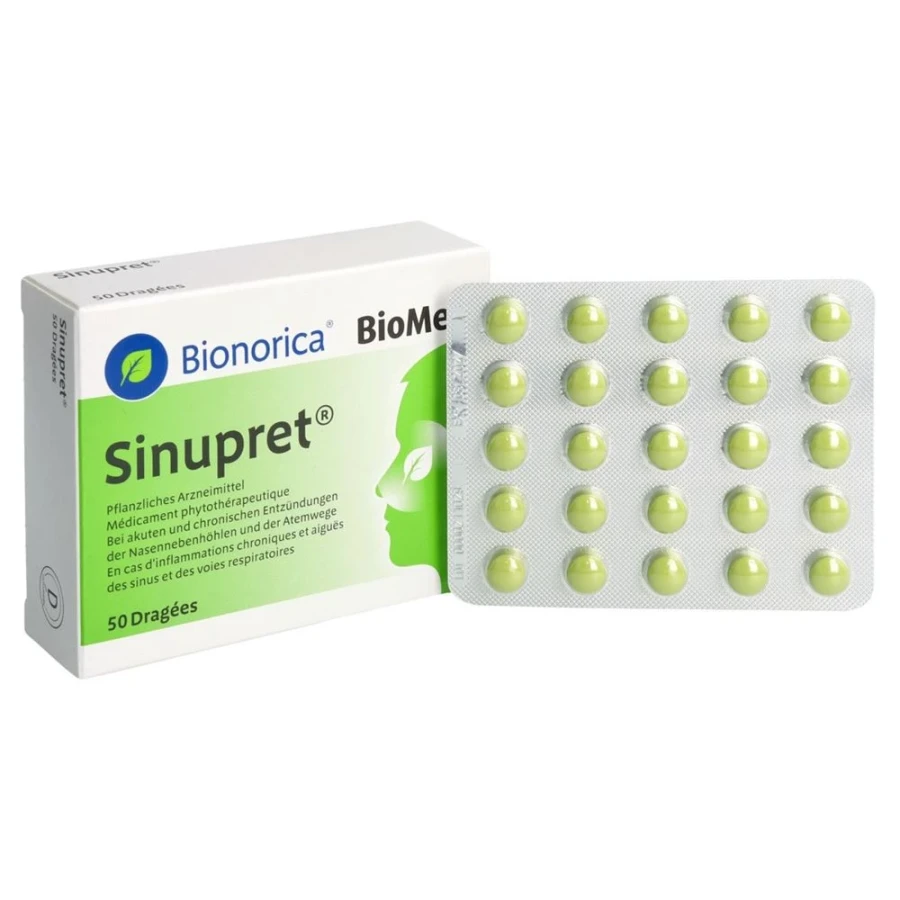 SINUPRET Drag 50 Stk SINUPRET Drag 50 Stk