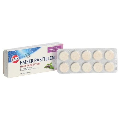 EMSER Pastillen zuckerfrei mit Salbei 30 Stk