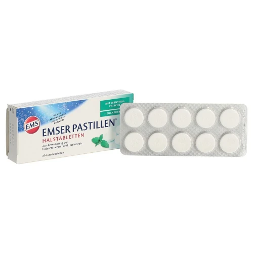 EMSER Pastillen zuckerfrei Mentholfrische 30 Stk