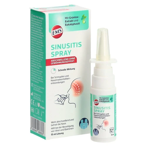 EMS Sinusitis Spray mit Eukalyptusöl 15 ml