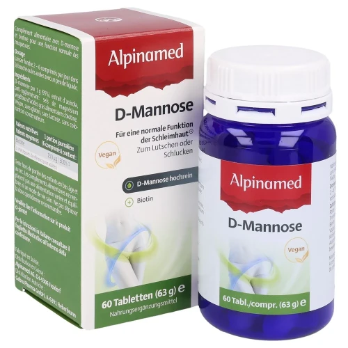 ALPINAMED D-Mannose Tabl Ds 60 Stk