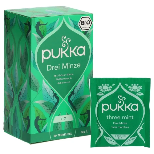 PUKKA Drei Minze Tee Bio Btl 20 Stk