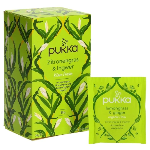 PUKKA Zitronengras&Ingwer Tee bio Btl 20 Stk