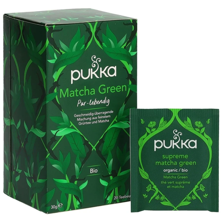 PUKKA Matcha Green Tee Bio Btl 20 Stk PUKKA Matcha Green Tee Bio Btl 20 Stk