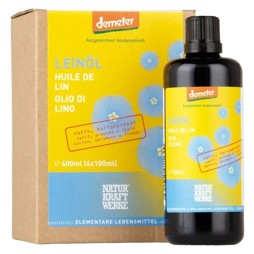 NATURKRAFTWERKE Leinöl nativ Demeter 250 ml
