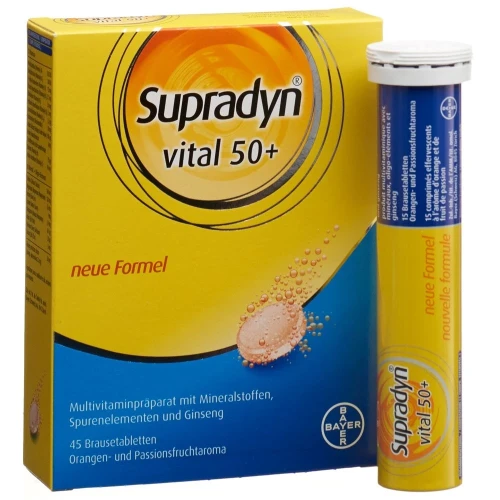 SUPRADYN Vital 50+ Brausetabletten 45 Stk