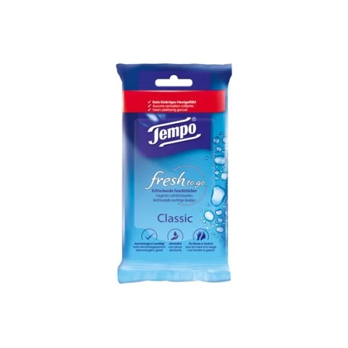TEMPO Handfeuchttücher Classic 10 Stk
