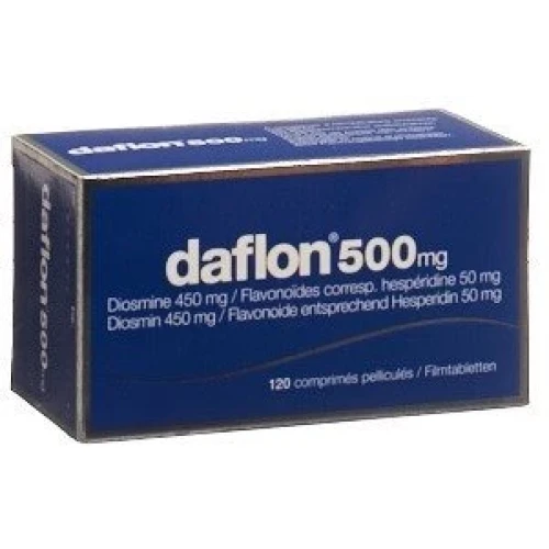 DAFLON Filmtabl 500 mg 120 Stk