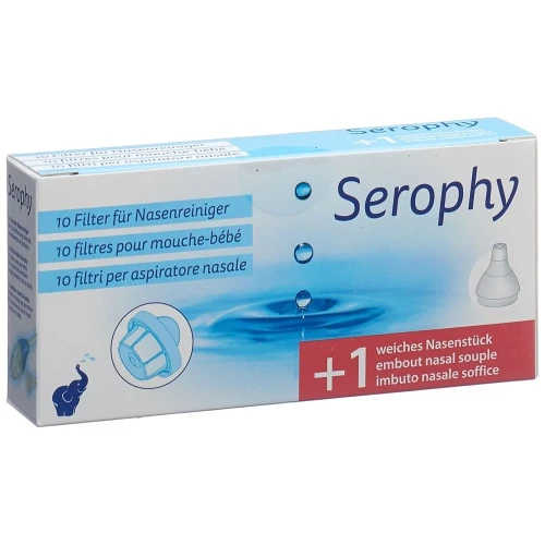 SEROPHY Filter für Nasenreiniger 10Filt&1Nasenstü
