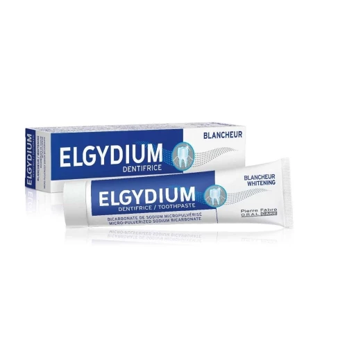 ELGYDIUM Weisse Zähne Zahnpasta Tb 75 ml