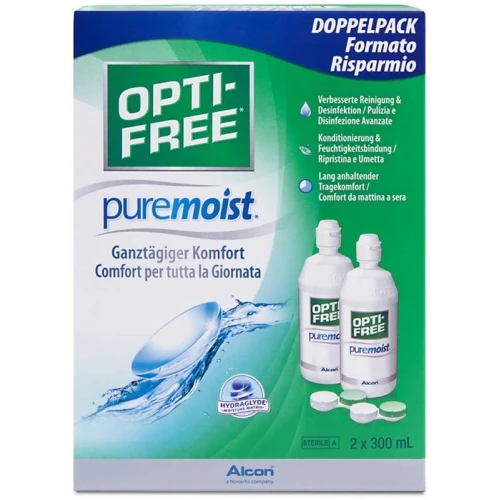 OPTI FREE PureMoist Lös 2 Fl 300 ml
