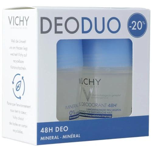 VICHY Deo Mineral 48H Roll-on Duo 2 x 50 ml
