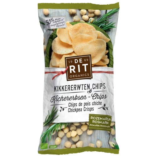 DE RIT Kichererbsen-Chips Rosmarin Bio Btl 75 g
