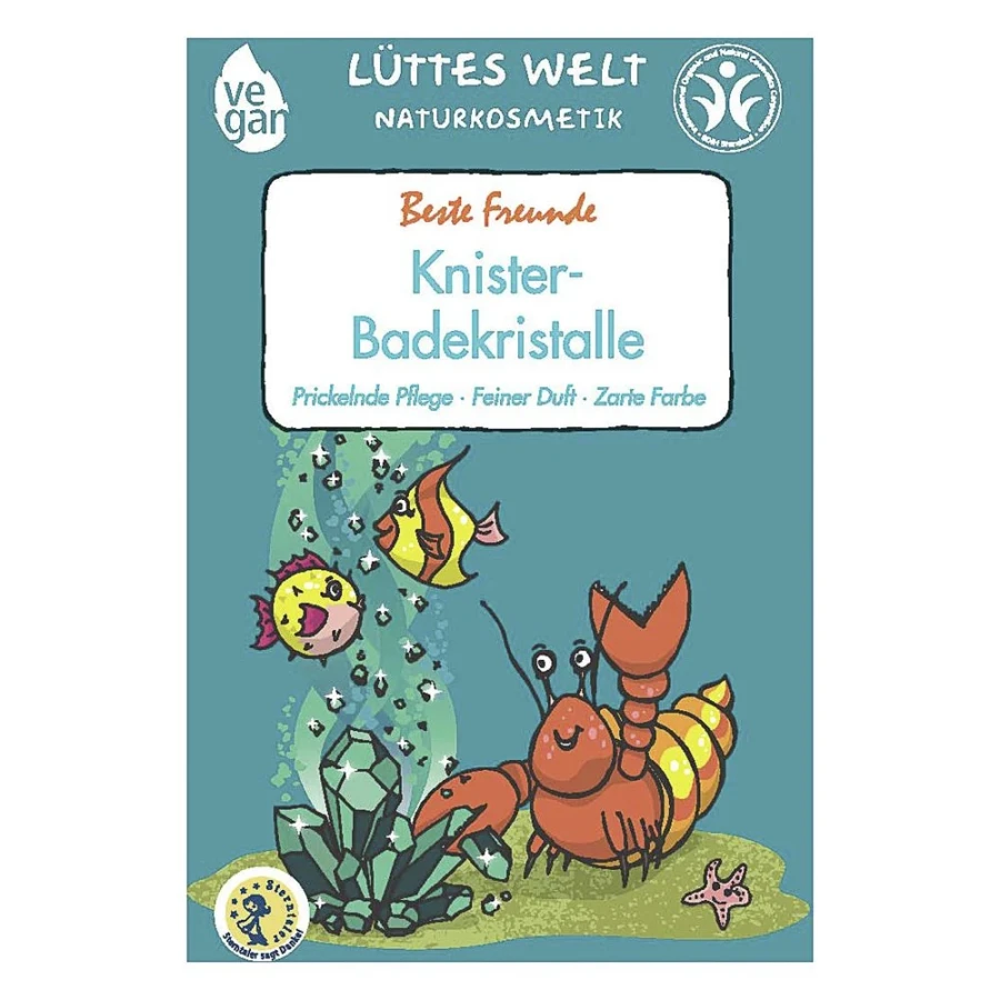 LÜTTES WELT Knister-Badekristalle Beste Freunde 80 g LÜTTES WELT Knister-Badekristalle Beste Freunde 80 g