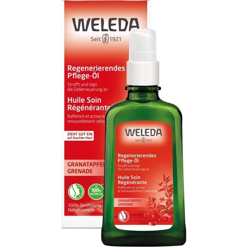 WELEDA Granatapfel Regenerations-Öl Glasflasche 100 ml