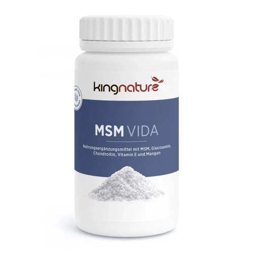 KINGNATURE MSM Vida Kapseln 860 mg 60 Stk