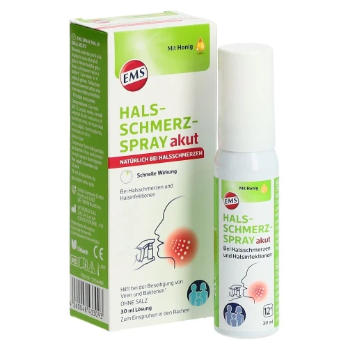 EMS Halsschmerzspray akut 30 ml