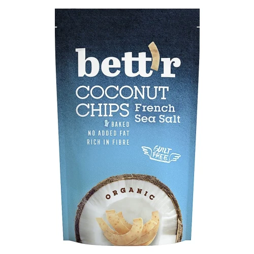 BETT'R Coconut Chips French Sea Salt 70 g