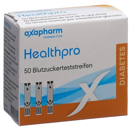 HEALTHPRO Blutzucker-Teststreifen 50 Stk