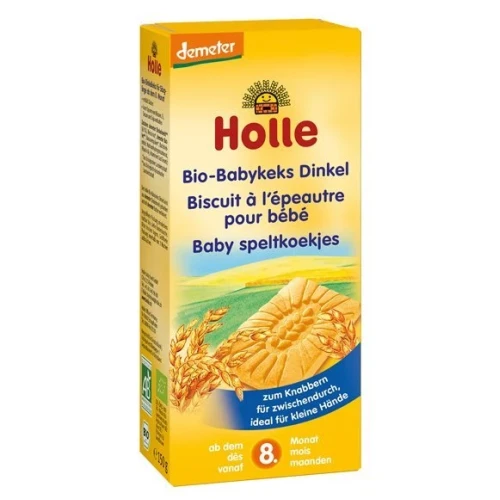 HOLLE Babykeks Dinkel Bio 150 g