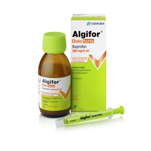 ALGIFOR Dolo forte Suspension 200 mg/5ml 100 ml