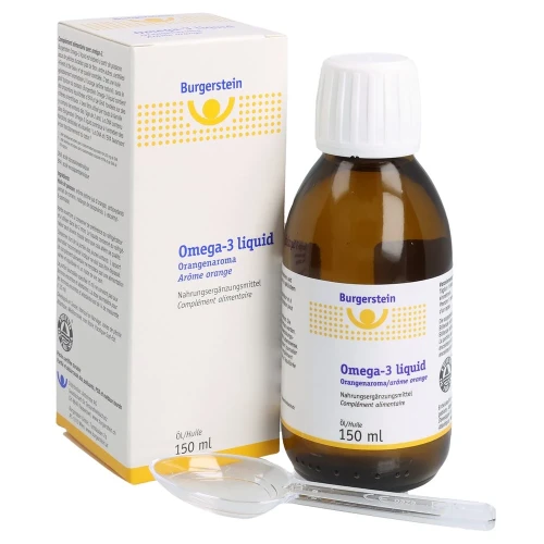 BURGERSTEIN Omega-3 liquid Fl 150 ml