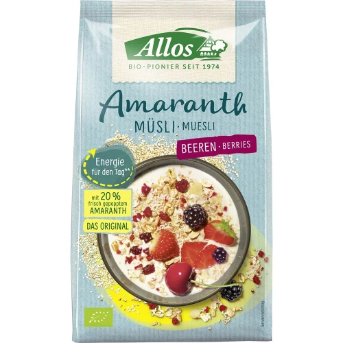 ALLOS Amaranth Müsli Beeren 375 g