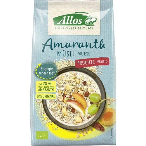 ALLOS Amaranth Müsli Früchte Btl 375 g