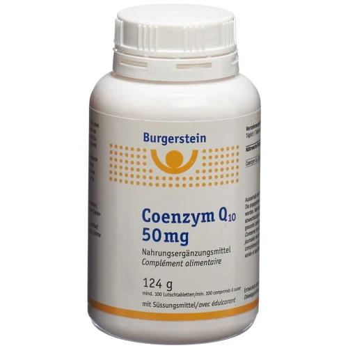 BURGERSTEIN Coenzym Q10 Lutschtabl 50 mg 100 Stk