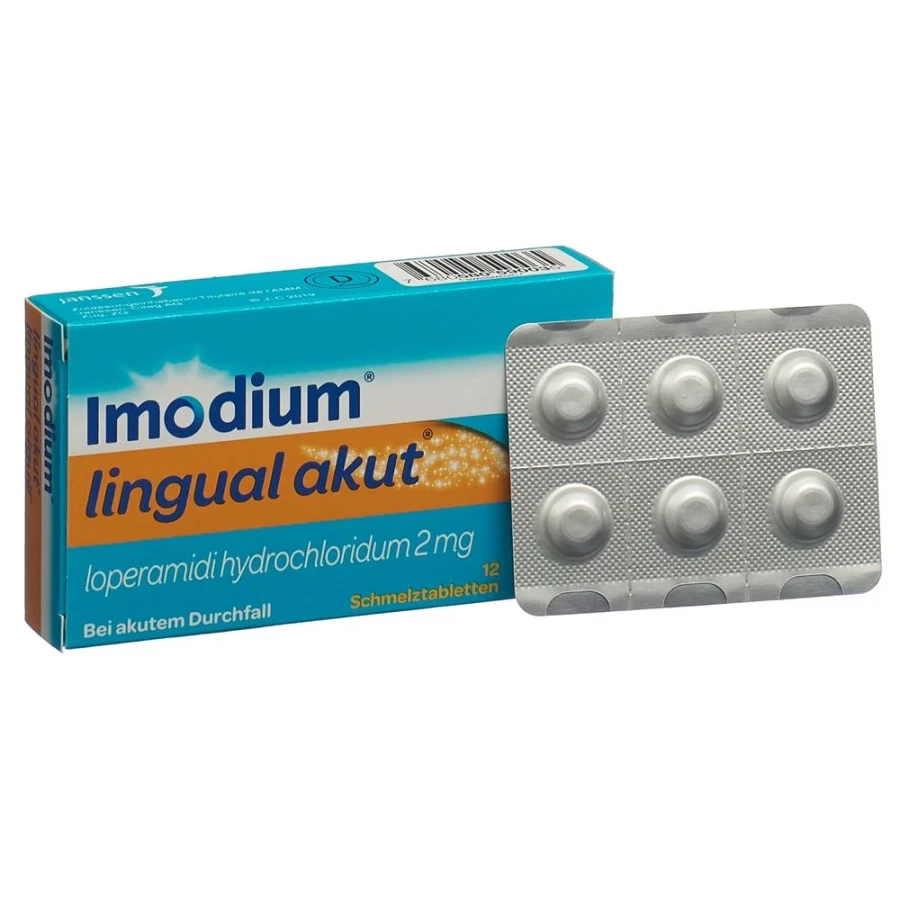 IMODIUM lingual akut Schmelztabl 2 mg 12 Stk IMODIUM lingual akut Schmelztabl 2 mg 12 Stk