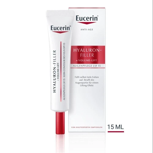 EUCERIN HYALURON-FILLER+VOLUME-LIFT Augenpflege Tb 15 ml