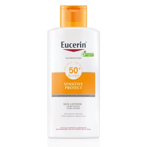 EUCERIN SUN Sensitive Protect Lotion extra leicht LSF50+ 400 ml