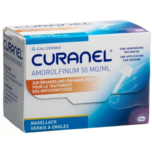 CURANEL Nagellack Amorolfinum 50 mg/ml 2.5 ml