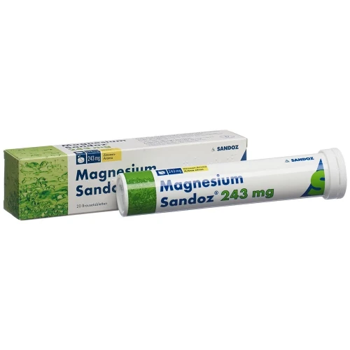 MAGNESIUM Sandoz Brausetabl 20 Stk