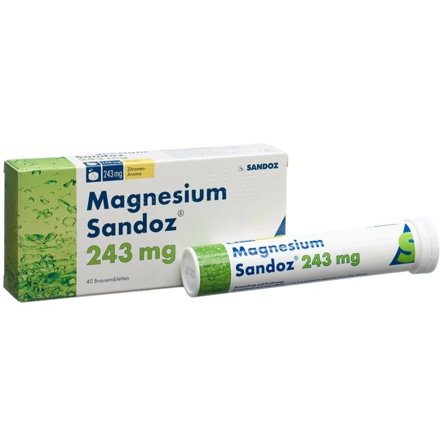 MAGNESIUM Sandoz Brausetabl 40 Stk MAGNESIUM Sandoz Brausetabl 40 Stk