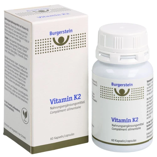 BURGERSTEIN Vitamin K2 Weichkaps 180 mcg 60 Stk
