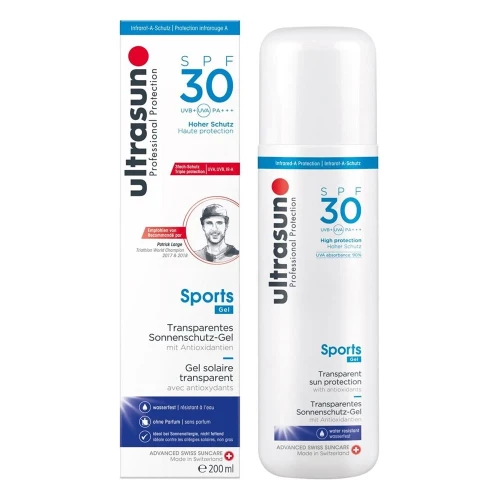 ULTRASUN Sports Gel SPF 30 Fl 200 ml