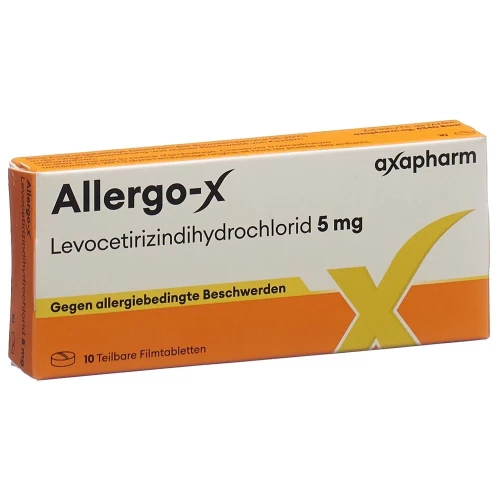 ALLERGO-X Filmtabl 5 mg 10 Stk