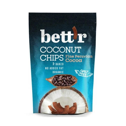 BETT'R Coconut Chips Cacao Btl 70 g