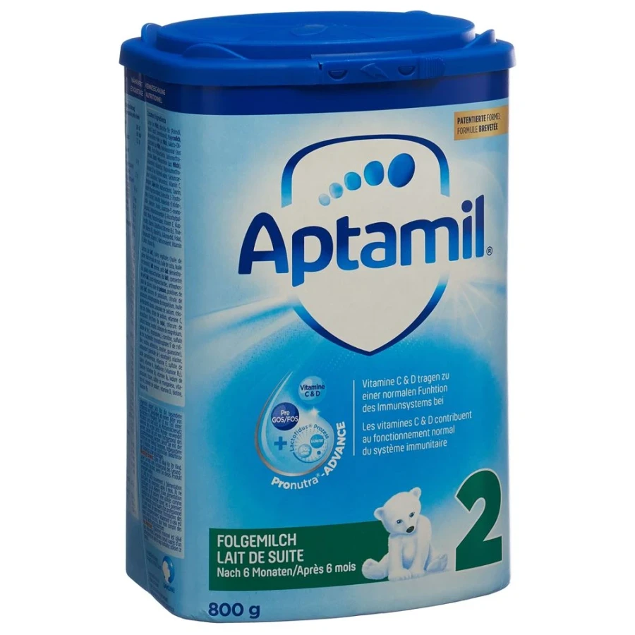 Hier sehen Sie den Artikel MILUPA Aptamil 2 EaZypack 800 g aus der Kategorie Milch und Schleim. Dieser Artikel ist erhältlich bei apothekedrogerie.ch