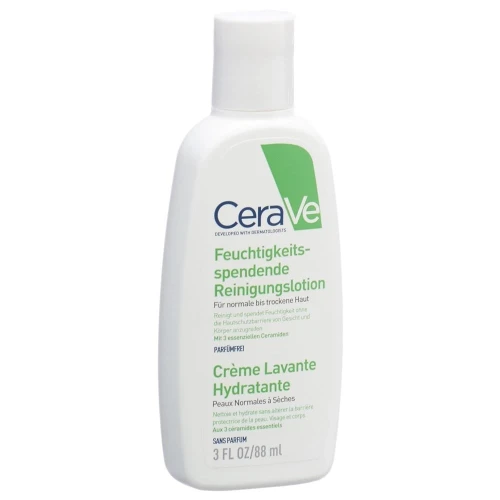 CERAVE Feuchtigkeitsspendende Reinigungslotion 88 ml