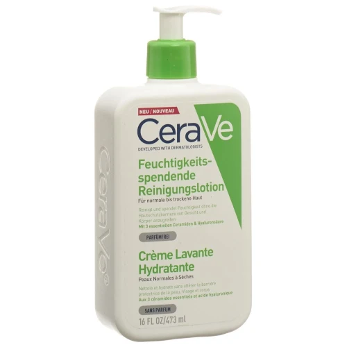 CERAVE Feuchtigkeitsspendende Reinigungslotion 473 ml