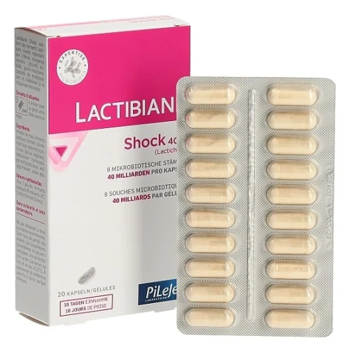 LACTIBIANE Shock 40M Kaps 20 Stk