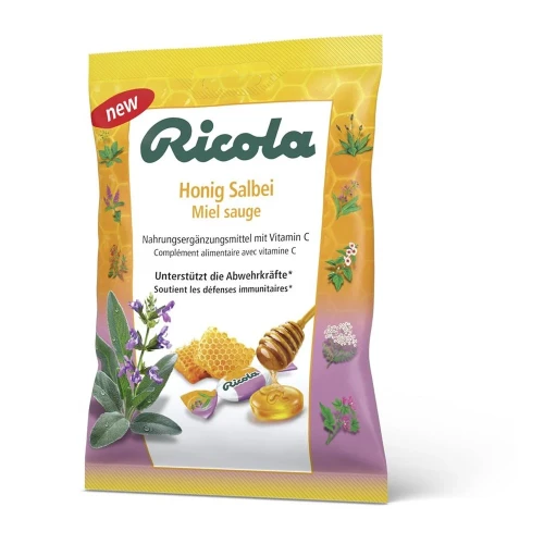 RICOLA Bonbons Honig Salbei mZ Btl 75 g