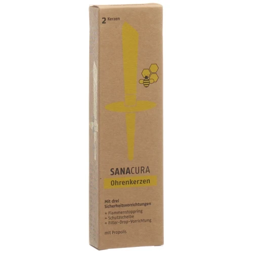 SANACURA Ohrenkerzen 2 Stk