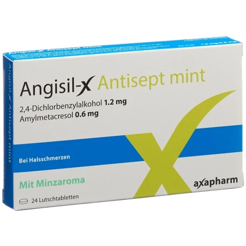 ANGISIL-X Antisept Lutschtabl mint 24 Stk